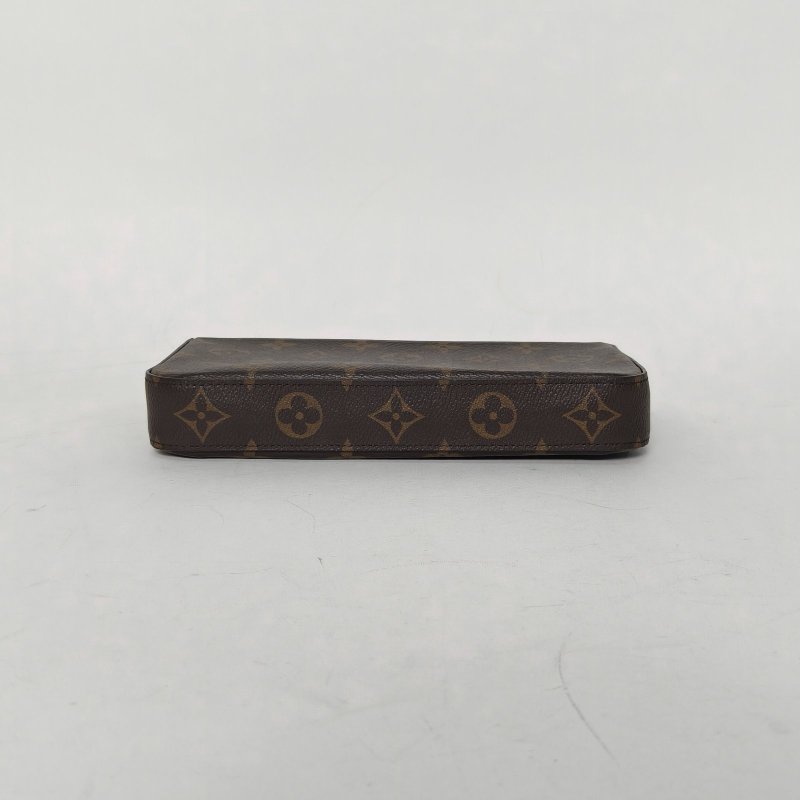 LOUIS VUITTON POCHETTEFELICIE三合一鏈條包老花PVC2021肩背包-4