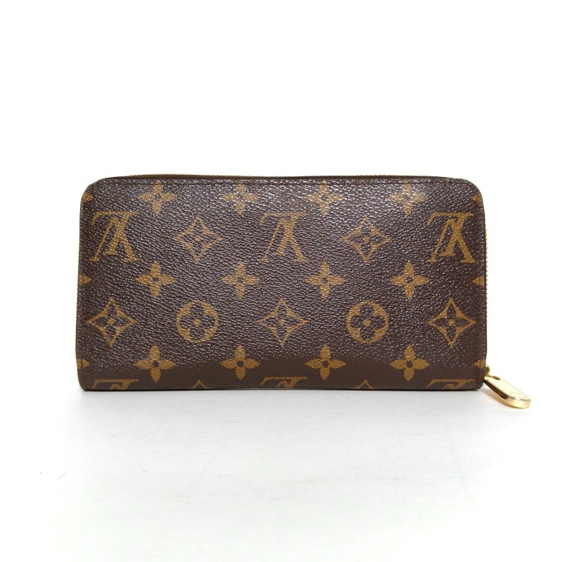 LOUIS VUITTON 老花PVC2011長款拉鏈錢包肩背包-2