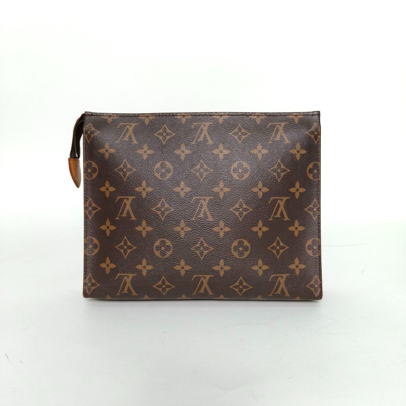 LOUIS VUITTON PocheToilette26號洗漱包老花PVC2021肩背包-2