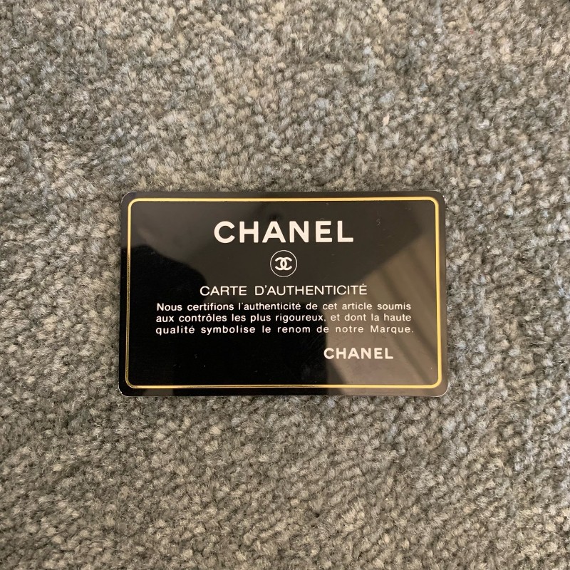 Chanel  黑銀 leboy 中號 黑色漆皮菱格紋銀扣鏈條包-27