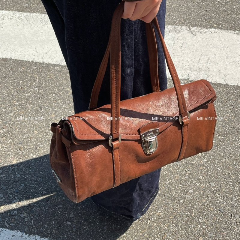 🏷Prada油蠟皮法棍包-2