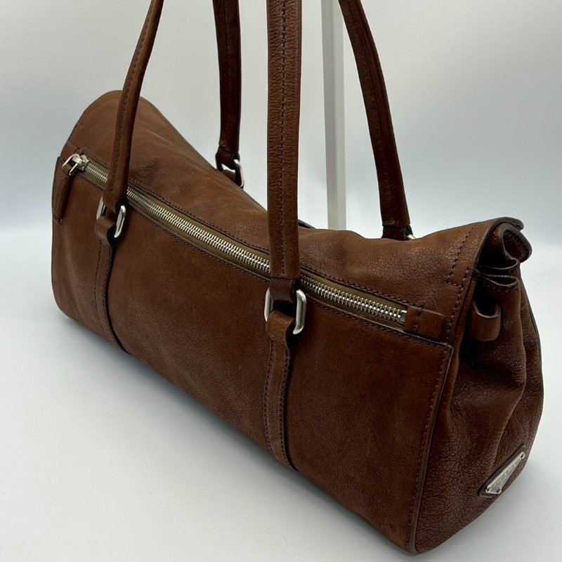 🏷Prada油蠟皮法棍包-7