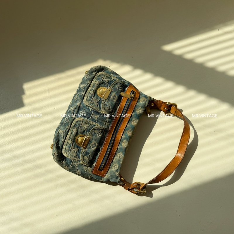 🏷Louis vuitton單寧hobo-1