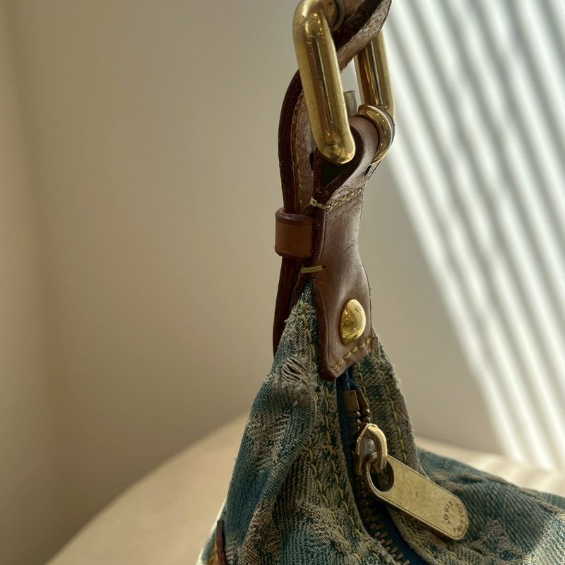 🏷Louis vuitton單寧hobo-7