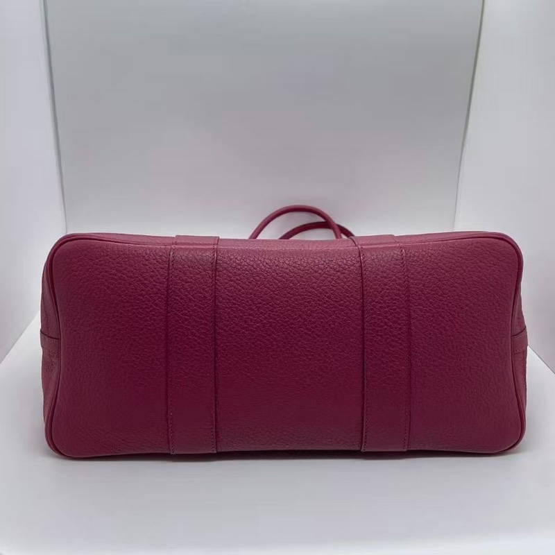 二手Hermes愛馬仕garden party36海葵紫p刻-1