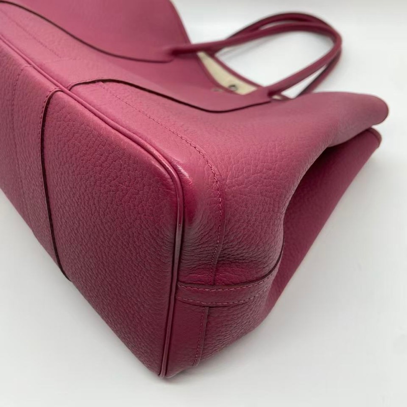 二手Hermes愛馬仕garden party36海葵紫p刻-4