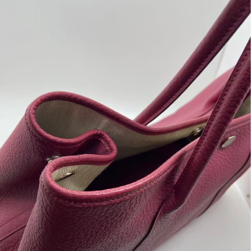 二手Hermes愛馬仕garden party36海葵紫p刻-7