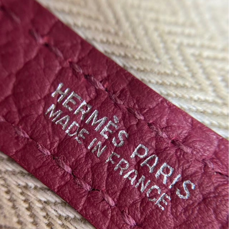 二手Hermes愛馬仕garden party36海葵紫p刻-11