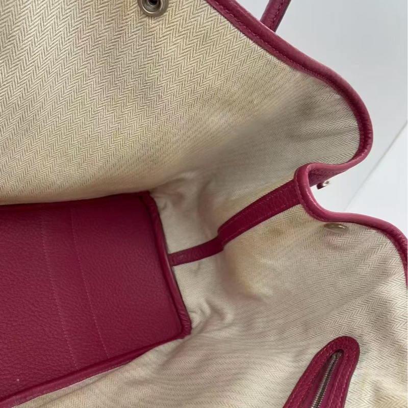 二手Hermes愛馬仕garden party36海葵紫p刻-13