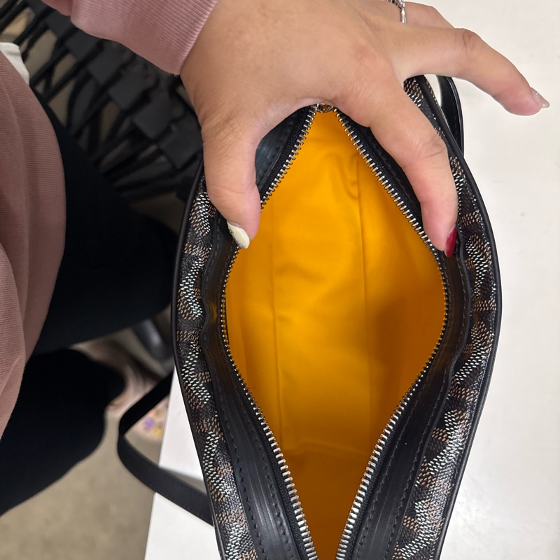 Goyard 相機包／斜背包（黑棕配色）-8