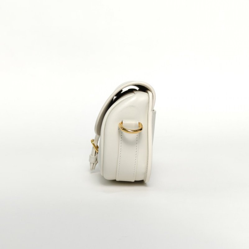 DIOR DiorBobbyEast-West21白色牛皮金扣2022肩背包-3