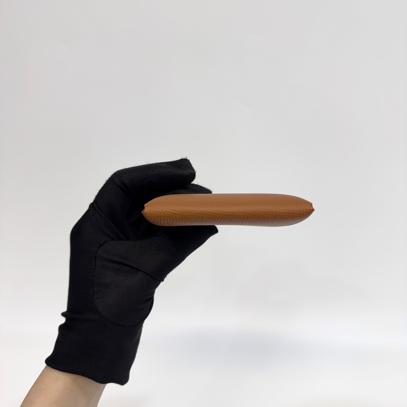 Hermers 37 gold金棕銀釦EPSOM皮basta零錢包-5