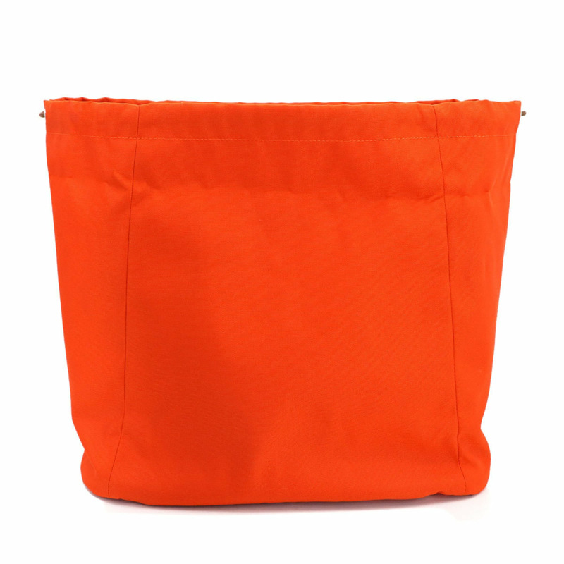 Hermes Hermès Sac de Pansage Groom 2-way tote/sound bag in navy canvas with a "Z" stamp.-8