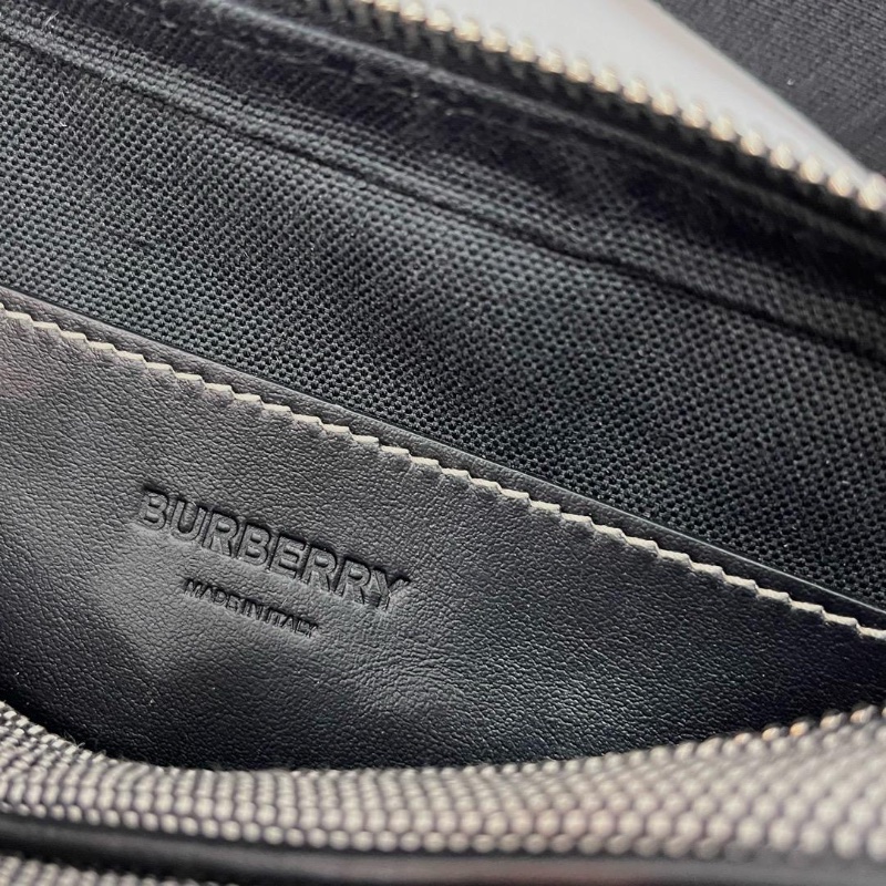 Burberry grey belt bag-3