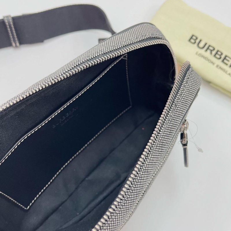 Burberry grey belt bag-4