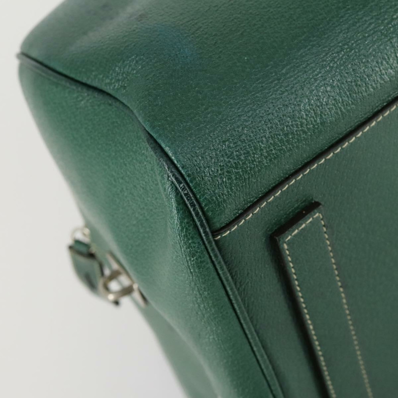 【日本直送】PRADA 波士頓包 皮革 綠色 銀色 正品 153161-13