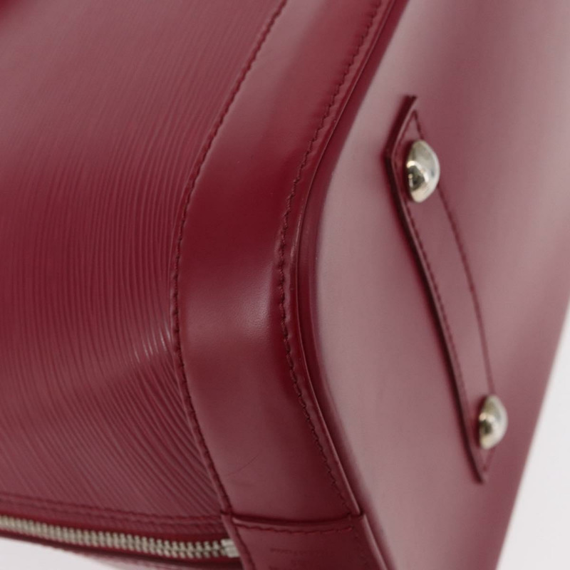【日本直送】路易威登 Epi Alma MM 手提包，玫紅色，LV 正品，貨號 156661AV-14