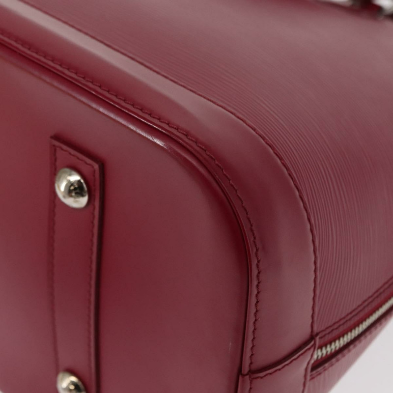 【日本直送】路易威登 Epi Alma MM 手提包，玫紅色，LV 正品，貨號 156661AV-15