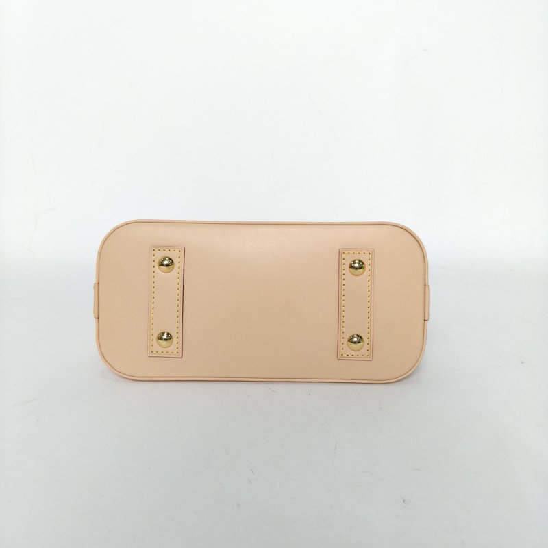 LOUIS VUITTON TAKASHIMURAKAMI村上隆聯名櫻桃系列ALMA貝殼包BB23.5白色PVC晶片肩背包-4