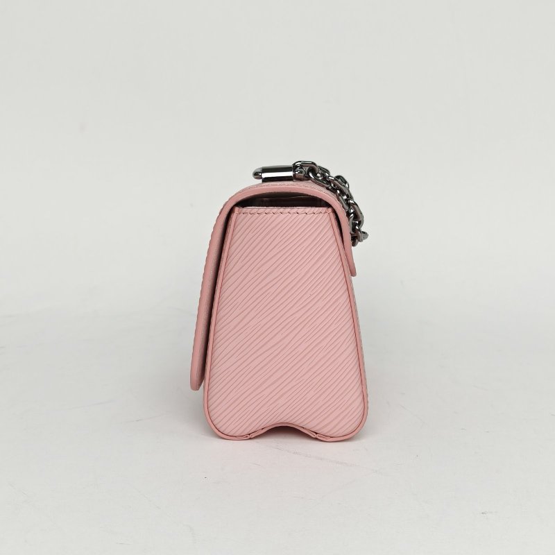 LOUIS VUITTON TWISTMini15粉色EPI水波紋牛皮2020寬肩帶肩背包-1