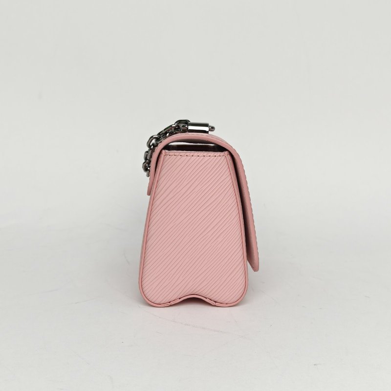 LOUIS VUITTON TWISTMini15粉色EPI水波紋牛皮2020寬肩帶肩背包-3