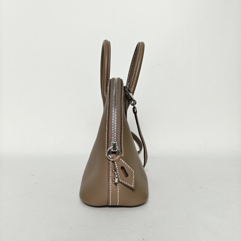 HERMES Bolide保齡球包2518大象灰EC皮K2025銀扣2020肩背包-1