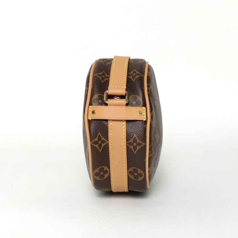 LOUIS VUITTON BOITECHAPEAUSOUPLE軟圓餅小號17老花PVC晶片肩背包-1