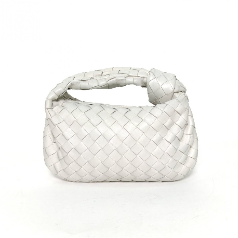 BOTTEGA VENETA JodieMini28手提白色羊皮肩背包-2