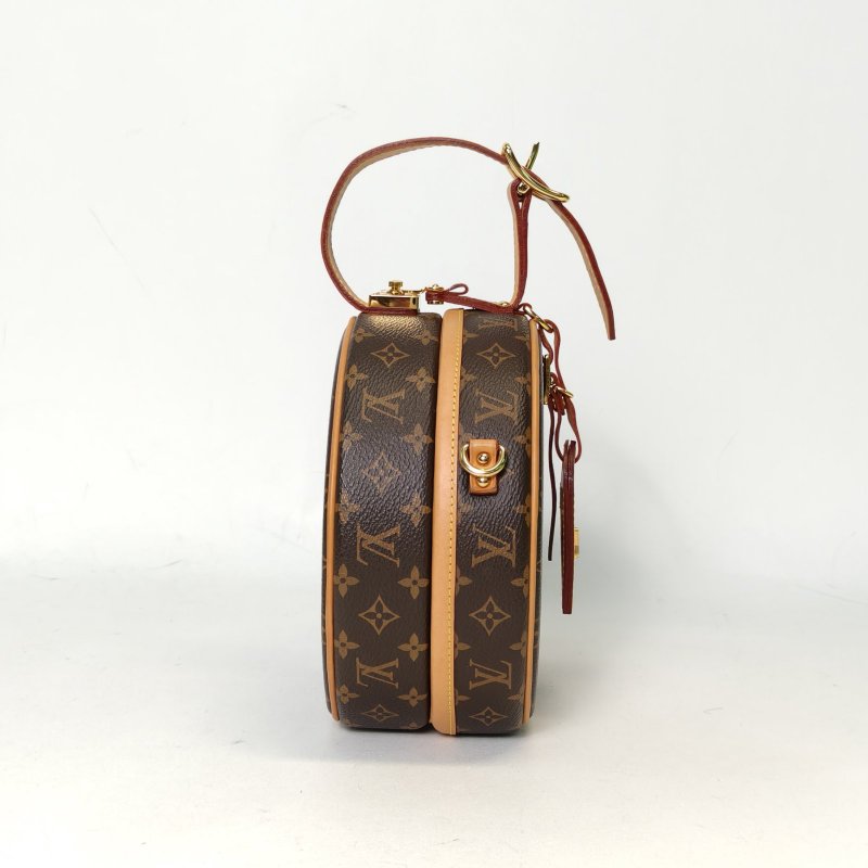 LOUIS VUITTON PETITEBOITECHAPEAU硬圓餅中號17.5老花PVC2018肩背包-3