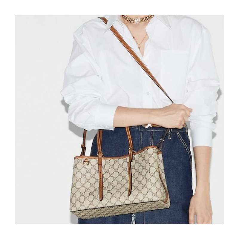 GUCCI GG 標誌小號手提包 815214 FAD6L 9758-3