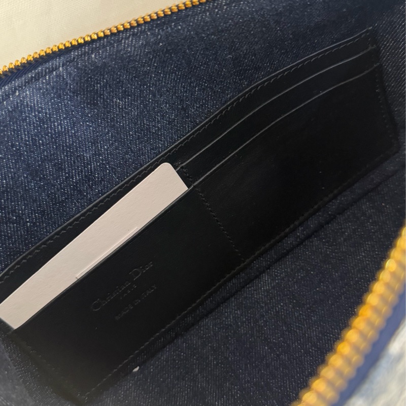 Dior 丹寧牛仔漸層上肩包-1