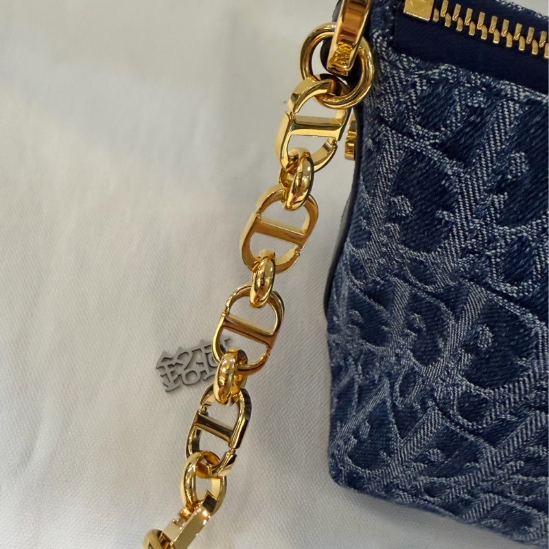 Dior 丹寧牛仔漸層上肩包-6