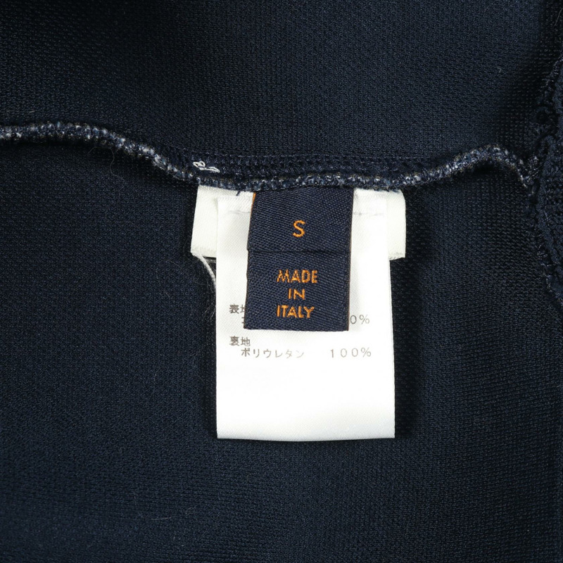 路易威登 Monogram Tapestry 衛衣棉質海軍藍灰白 #S 二手男款-4