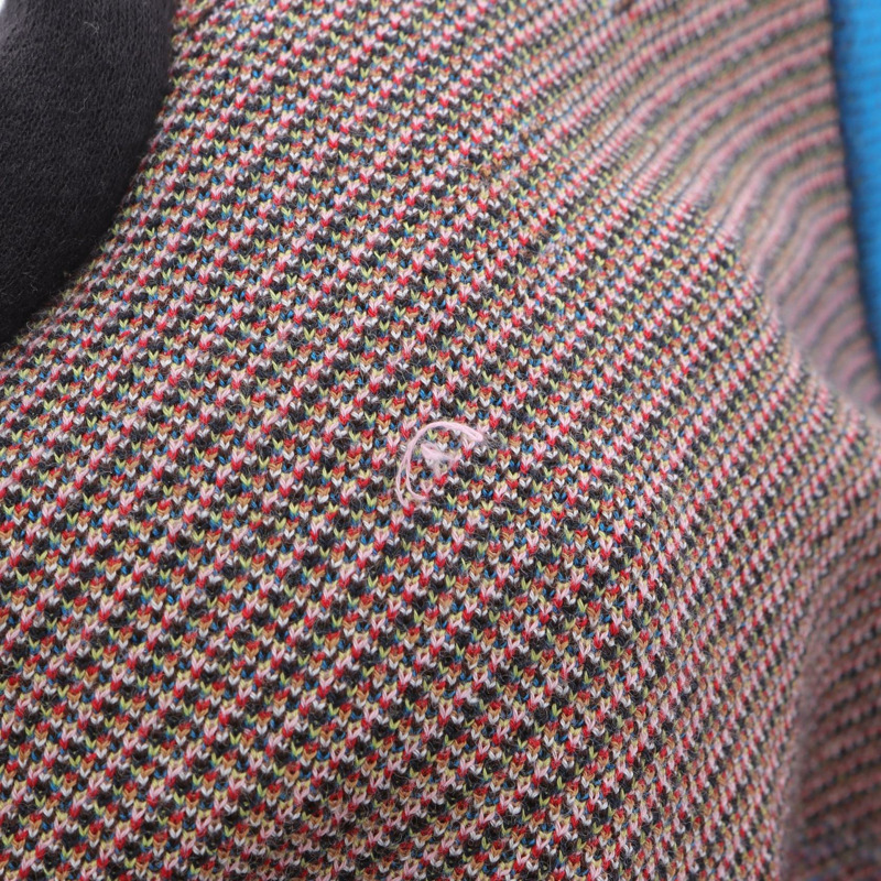 路易威登（LOUIS VUITTON）連帽衫，純棉材質，藍棕色多色，XL碼，二手男款。-5