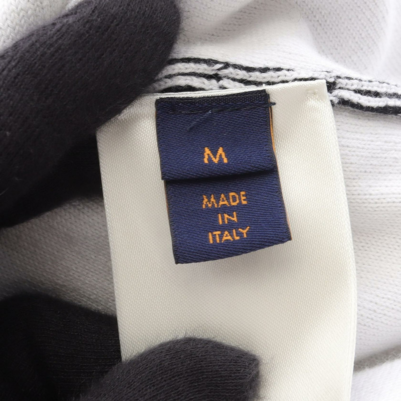 路易威登漸層Monogram針織衫 RM241Q USO HQN42W 棉 黑白 M 男款-3