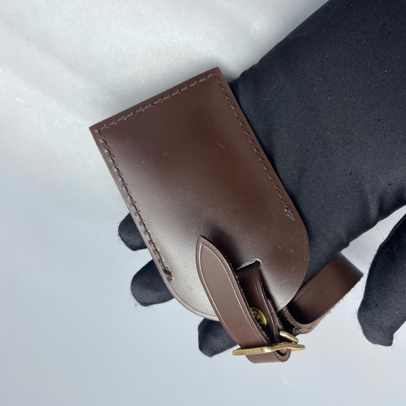 LV路易威登 雙層手提公文包棕棋盤格-31