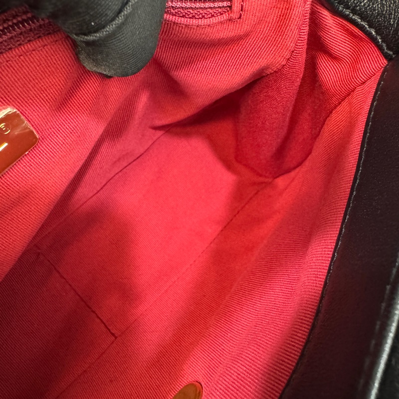 🖤香奈兒19 chanel黑金油蠟羊皮19bag小號26cm AS1160-27