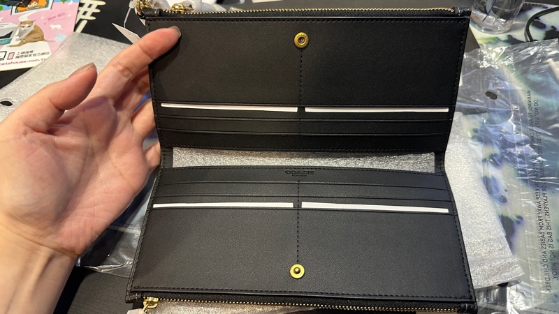 Coach 手拿雙層長夾-2