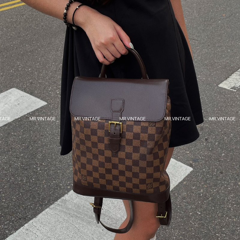 🏷Louis vuitton棋盤格後背包-1