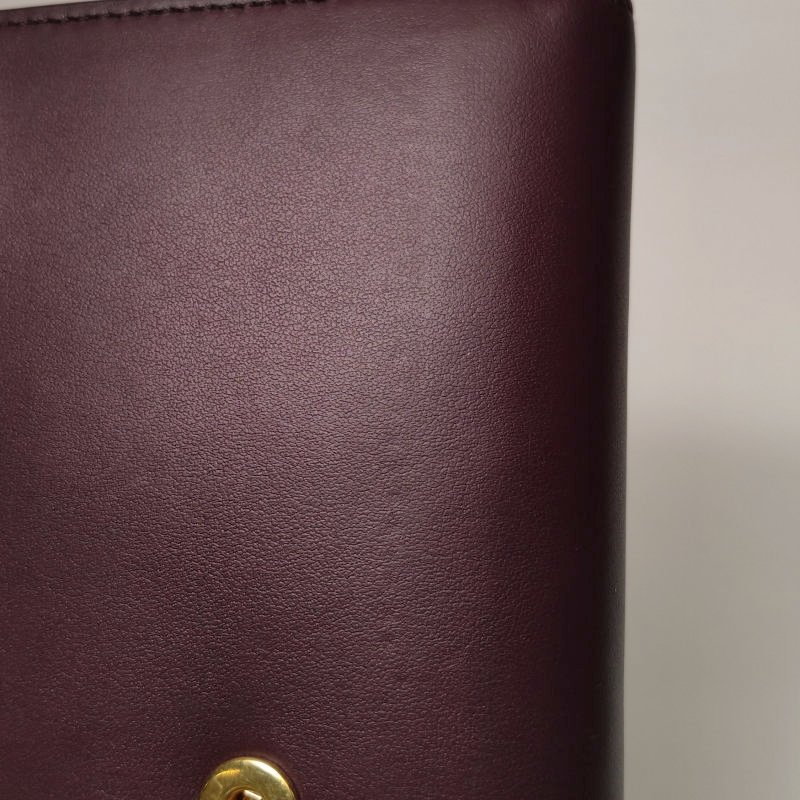 Burberry Hazelmere牛皮純色字母logo斜挎包單肩包-16