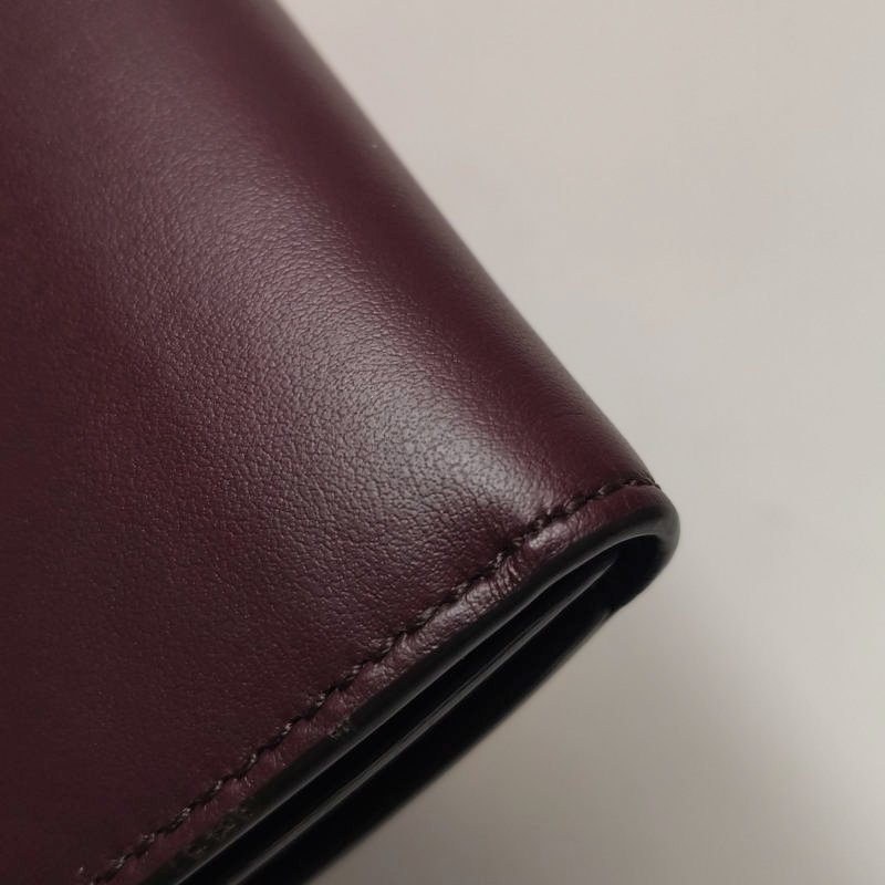 Burberry Hazelmere牛皮純色字母logo斜挎包單肩包-19