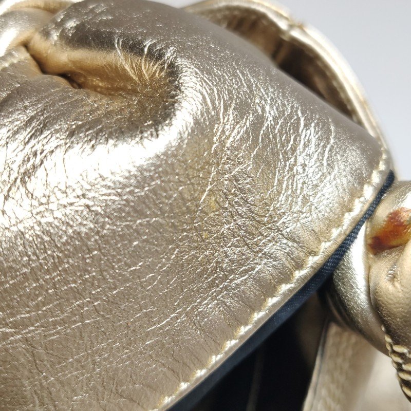 Loewe牛皮純色Logo印花手提包-10