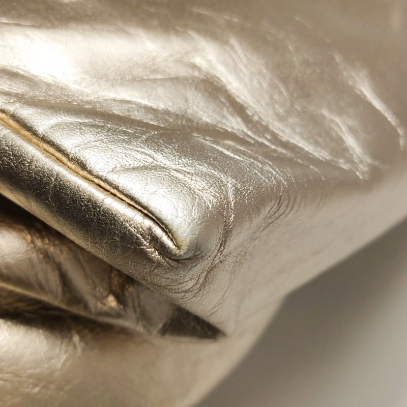 Loewe牛皮純色Logo印花手提包-18