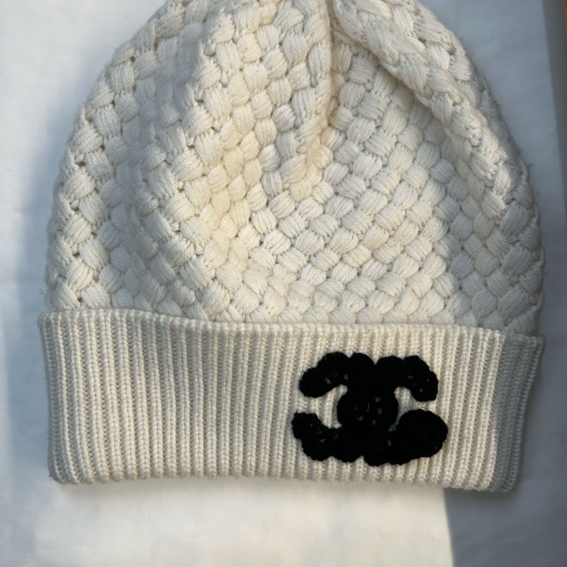 新款 Chanel 山茶花 冷帽 Beanie-4