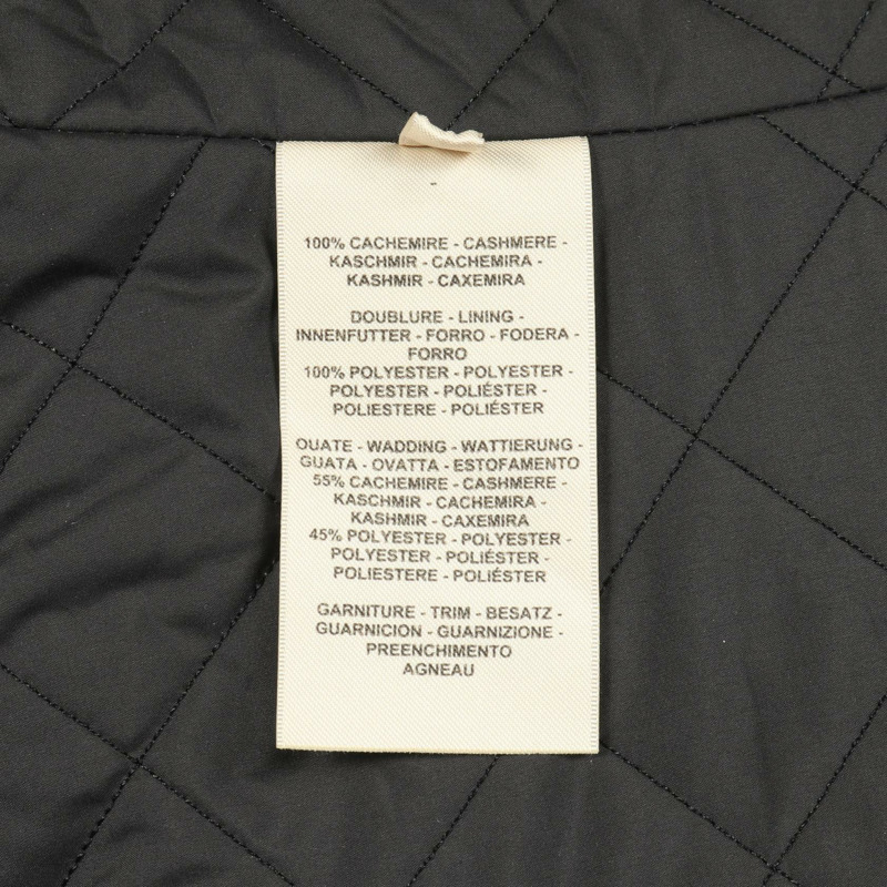 愛馬仕 (HERMES) 34 號騎士夾克，黑色羊絨款，二手女款-3