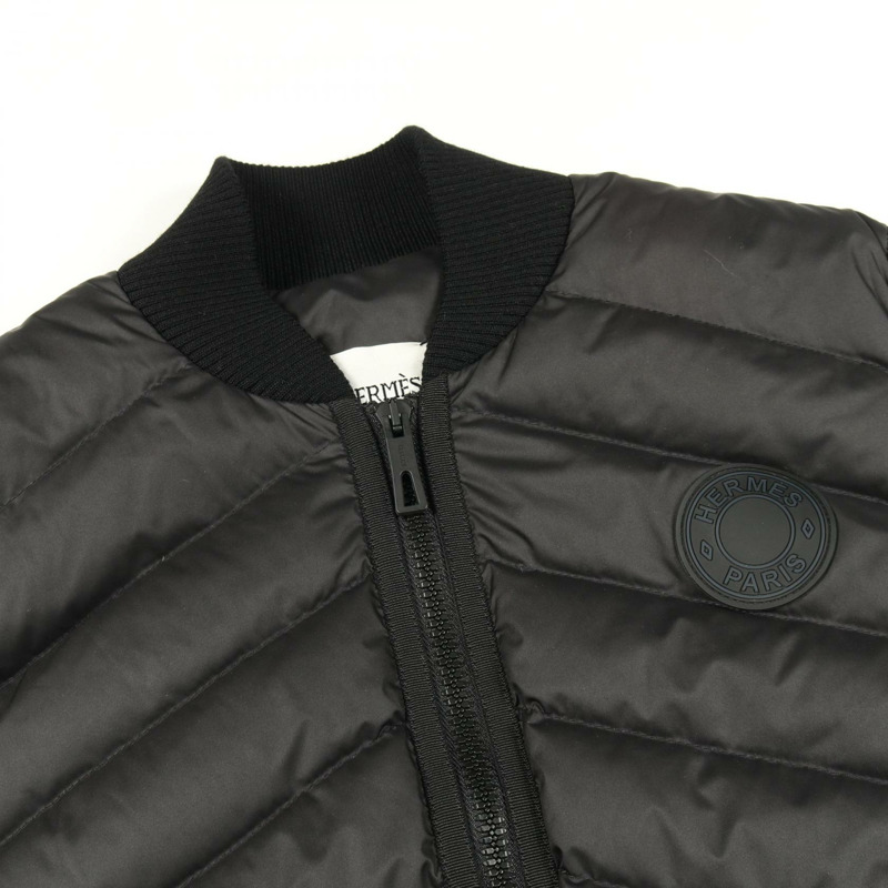 愛馬仕羽絨背心外套 #34 3H0156DA 聚酯纖維 黑色 二手 女款-5