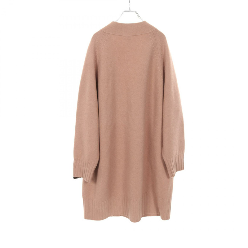 路易威登 Monogram 羊毛棉質開襟羊毛衫，粉紅色，L 碼，二手女款-1