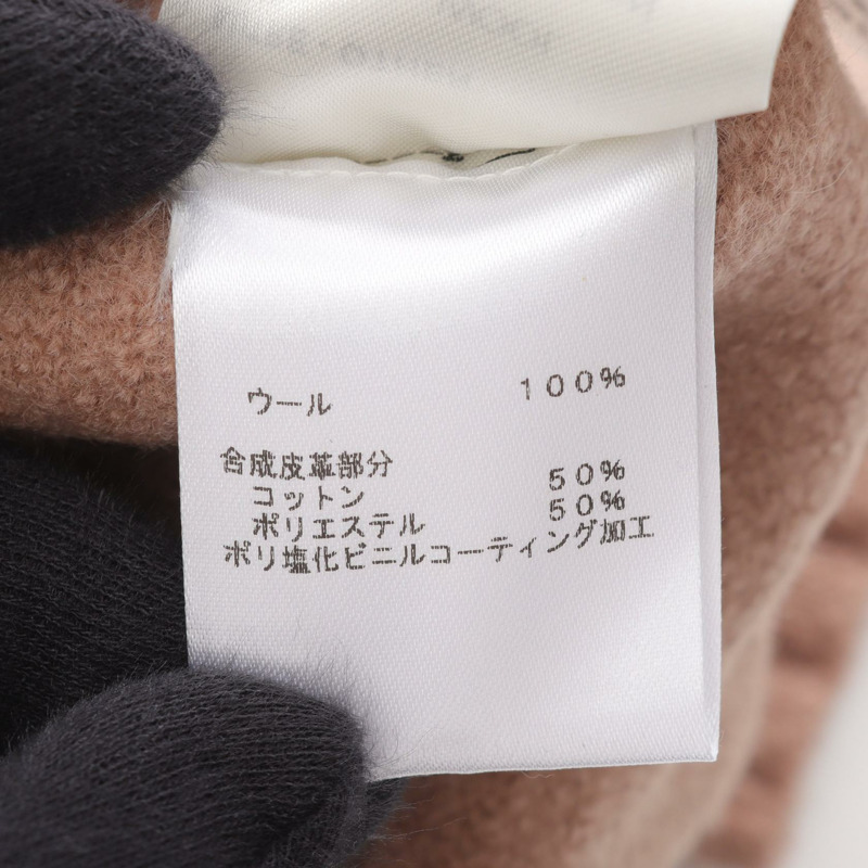 路易威登 Monogram 羊毛棉質開襟羊毛衫，粉紅色，L 碼，二手女款-3