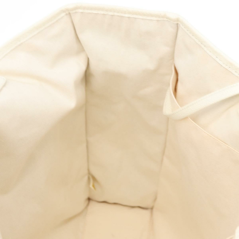 【日本直送】香奈兒帆布手袋 白色 黑色 CC Auth bs31123-17