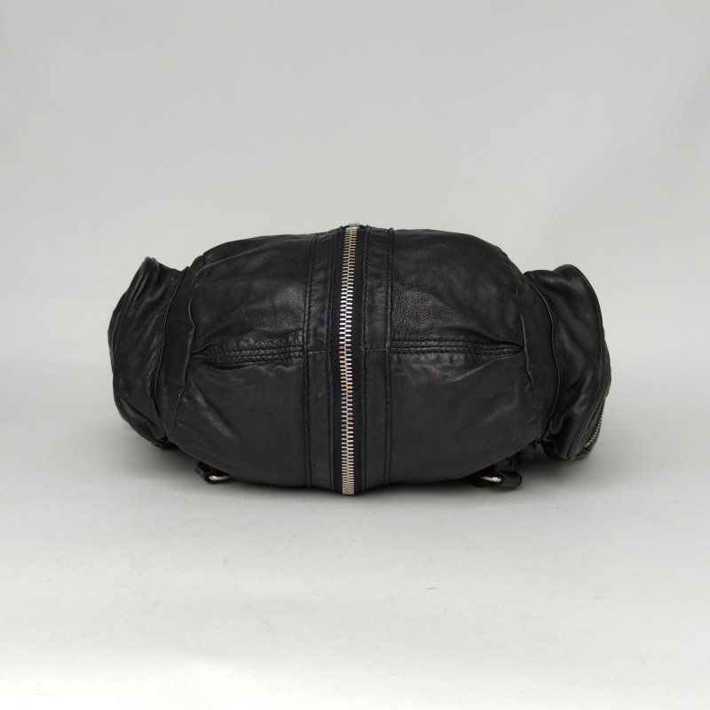 ALEXANDER WANG Marti肩背包小號銀釘黑色羊皮肩背包-4